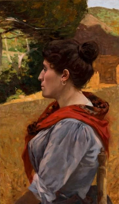 Contadina toscana, 1876